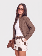 SOFT SUEDE JAKNA