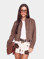 SOFT SUEDE JAKNA