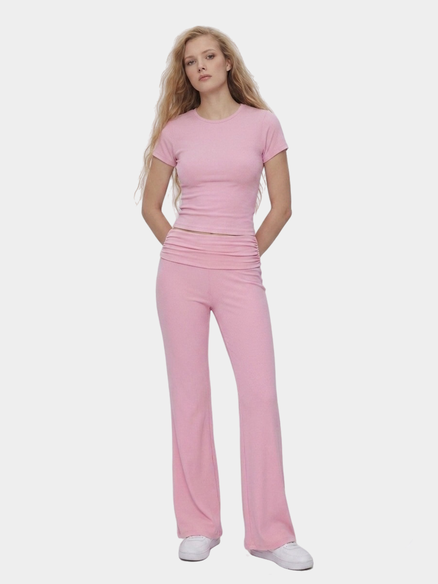 SOFT PINK KOMPLET TRENERKA